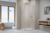 Radaway Essenza 8 Brushed Nickel Kdj kabina 110x75cm prawa szczotkowany nikiel 10480712-01-01R/10470337-91-01R/10113075-01-01